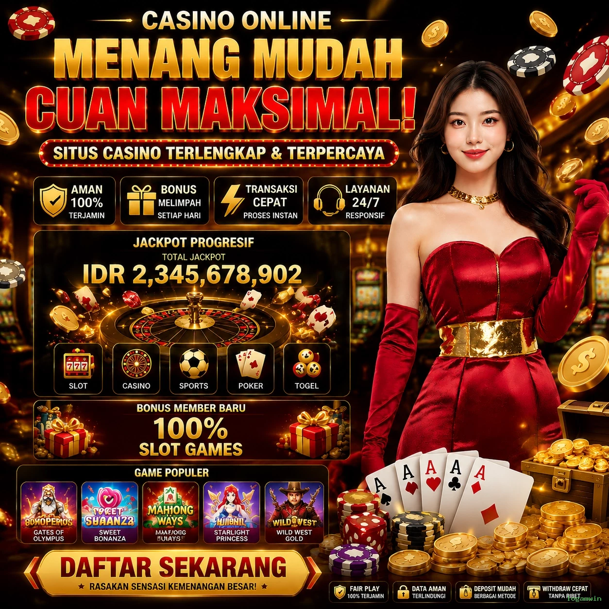 logamwin: Temukan Kesenangan Bermain Game Arcade Kini Juga!