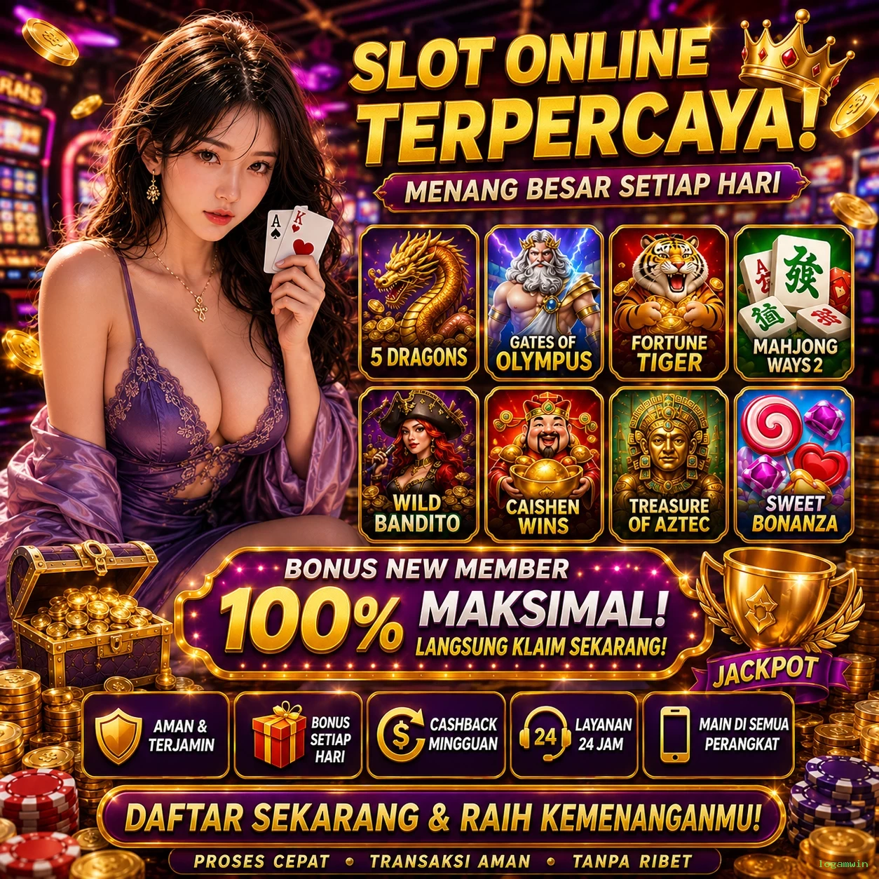 Keamanan Transaksi di logamwin yang Perlu Diketahui